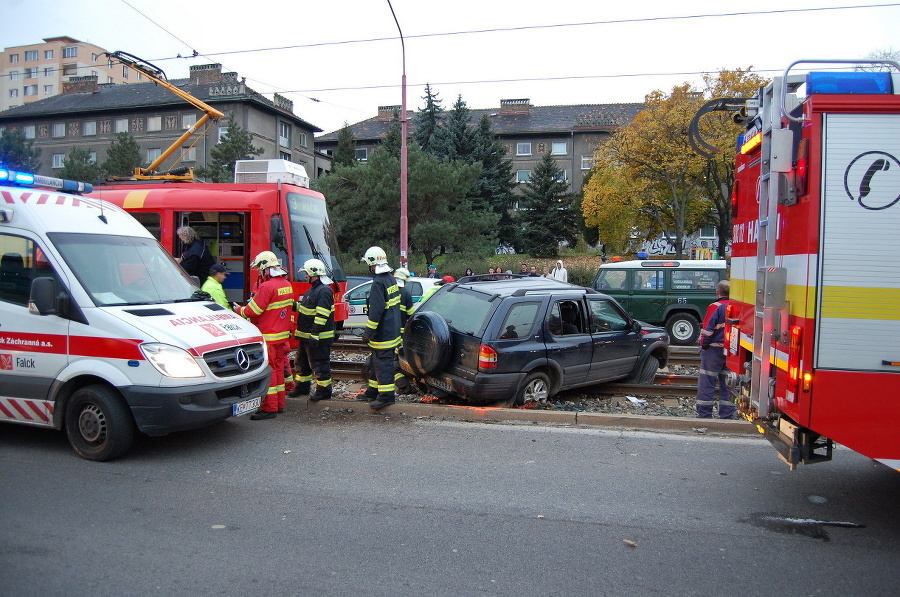 Na zrážku s električkou