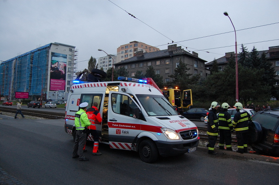 Na zrážku s električkou