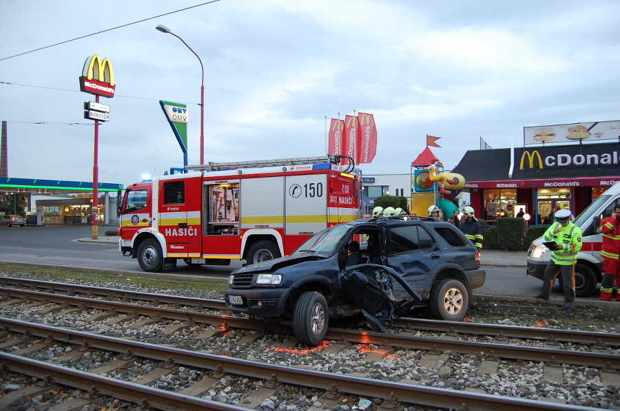 Na zrážku s električkou