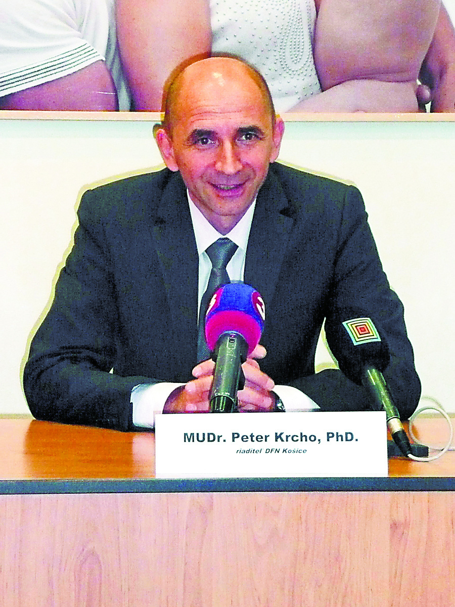 Riaditeľ Peter  Krcho