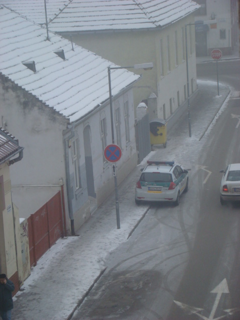 Policajti parkovali na zákaze