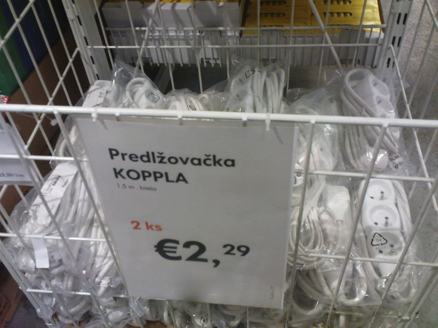 Predlžovačka s úsmevným názvom.