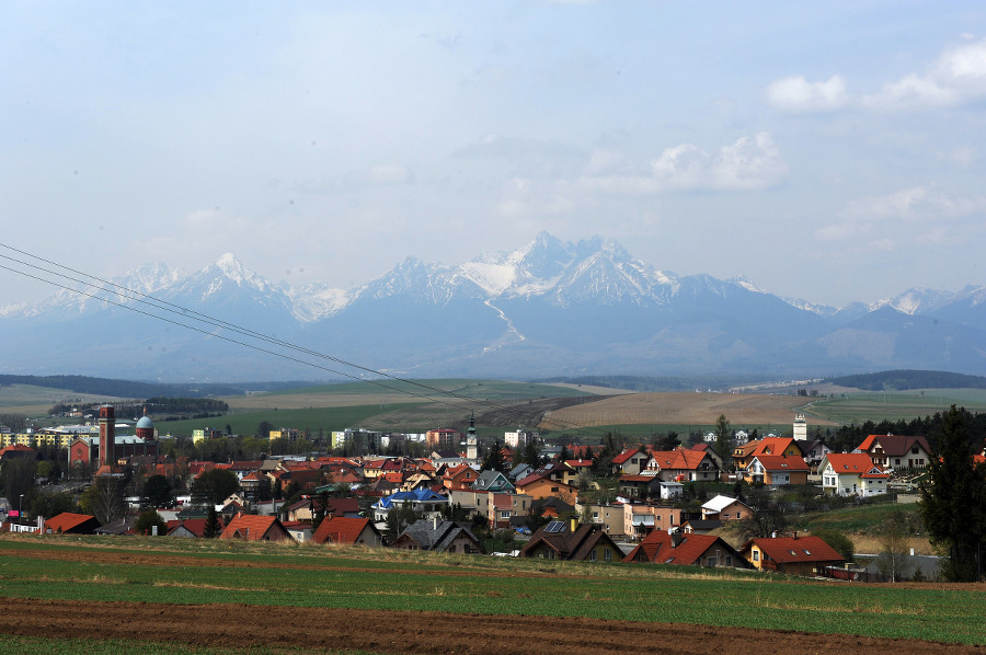 Pohľad na Tatry sa