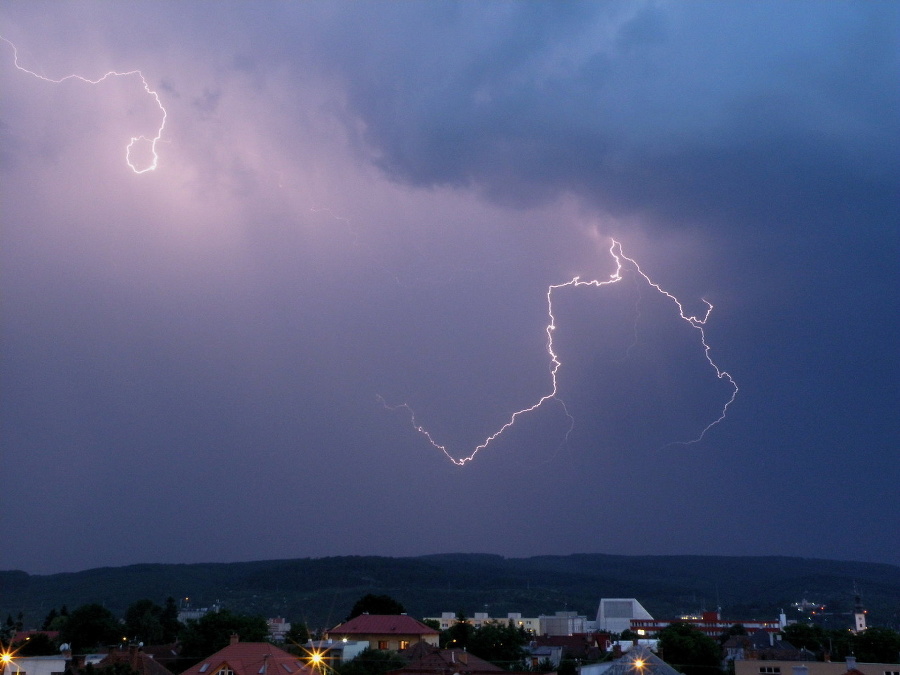 Utekajúci blesk? Nevšedný prírodný