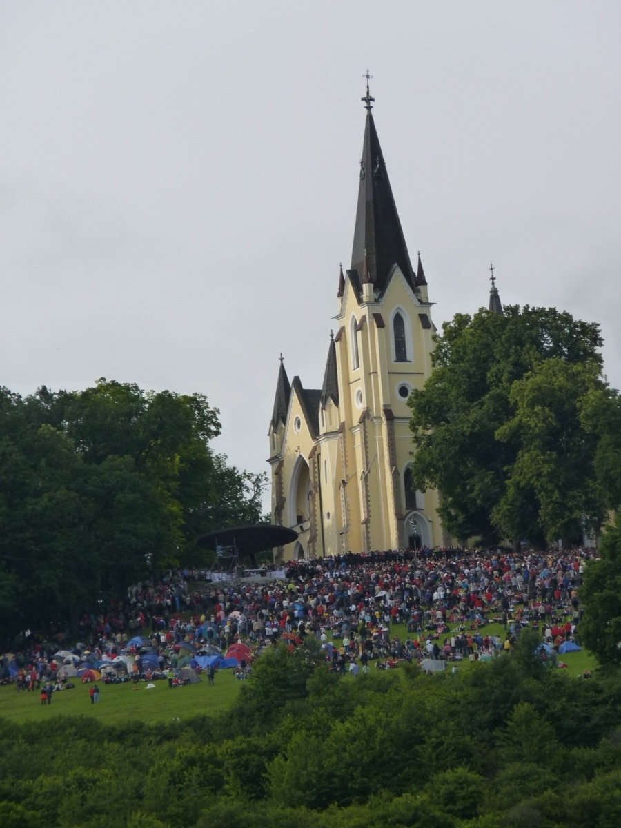 Pútnici z celého Slovenska