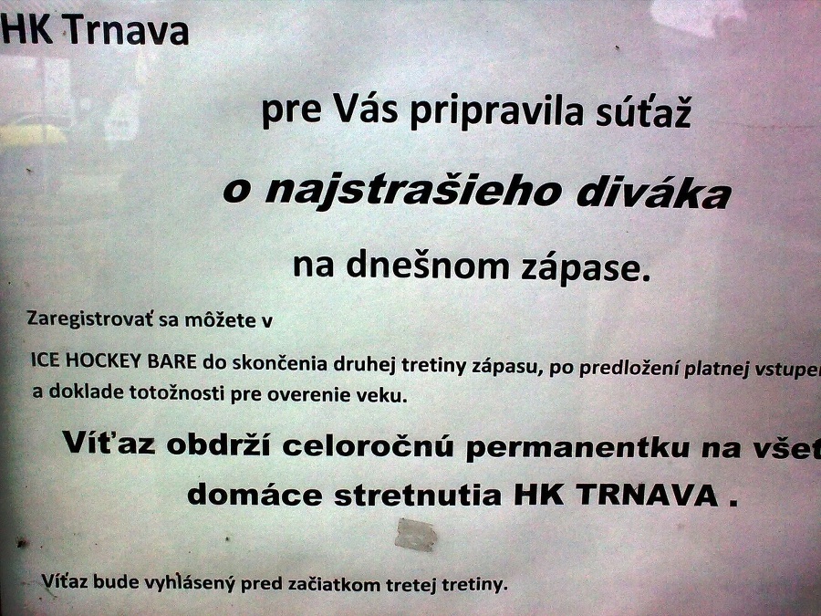 Na trnavskom zimnom štadióne