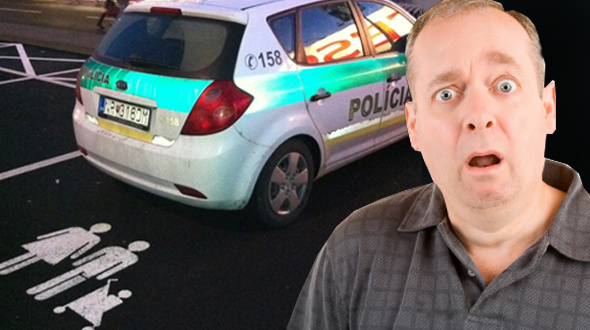 Žeby si služobné auto