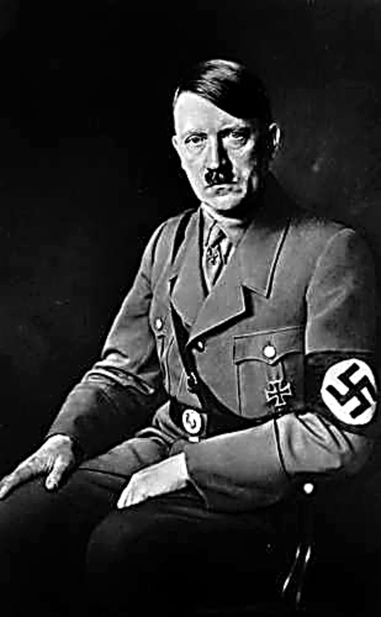 Adolf Hitler maľoval obrazy.