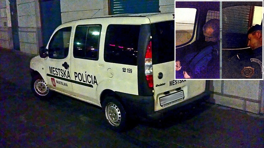 Auto Mestskej polície Bratislava