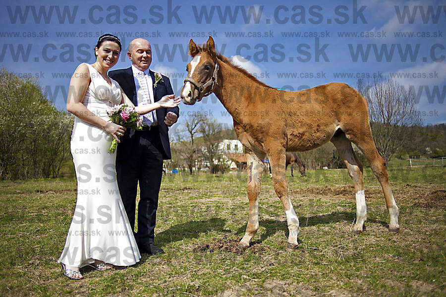 Medzi svadobnými fotografiami nechýba