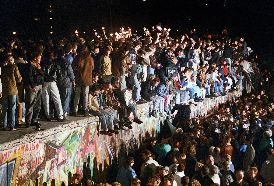 1989 - pád Berlínskeho