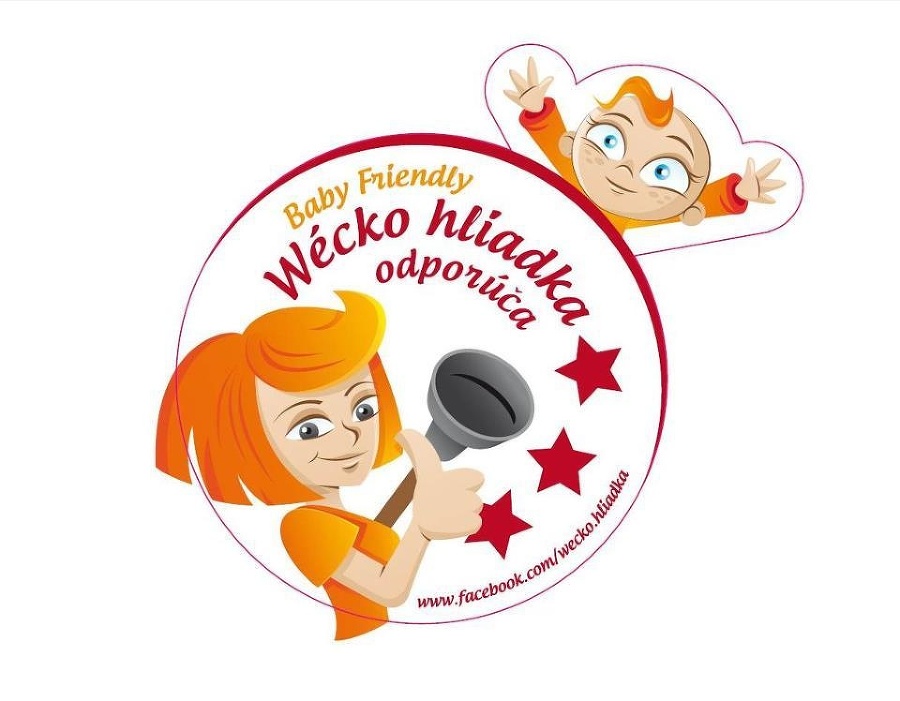 Nálepky s logom Wécko