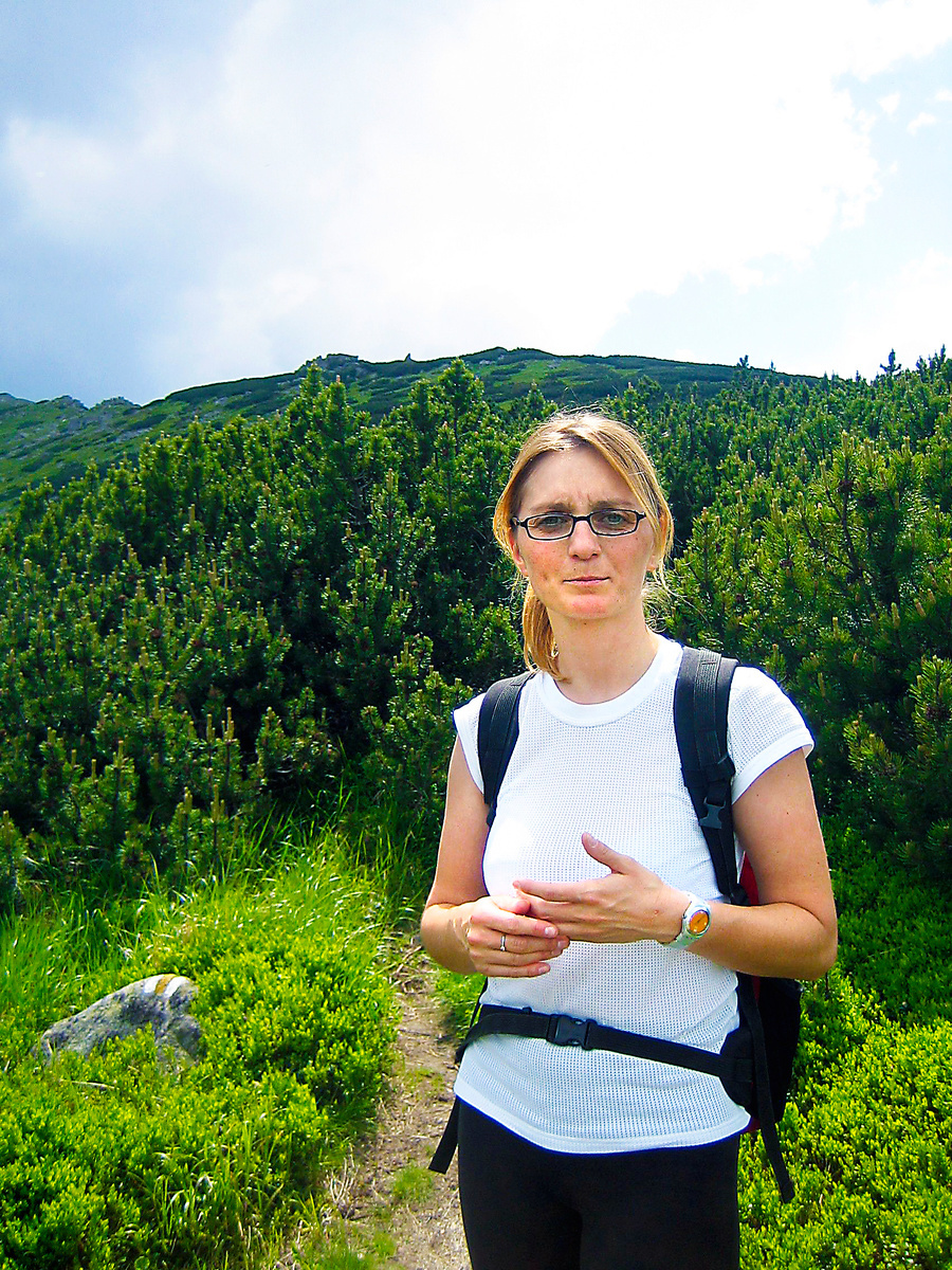 Turistická sprievodkyňa Marcela Nováková.