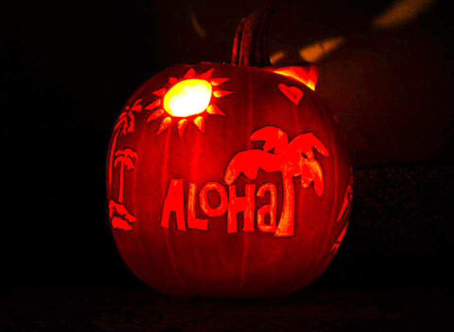 Havajský halloween v podaní