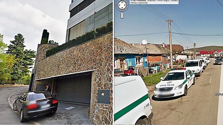 Autá Google Street View