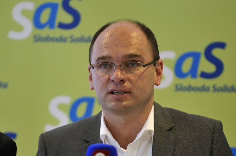 Predseda SaS Richard Sulík