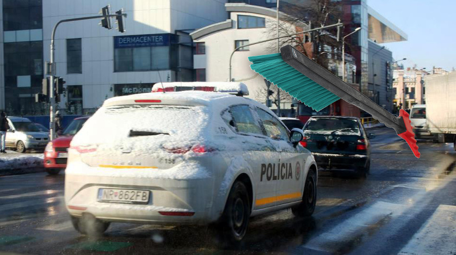 Nitrianskym policajtom sa maskovací