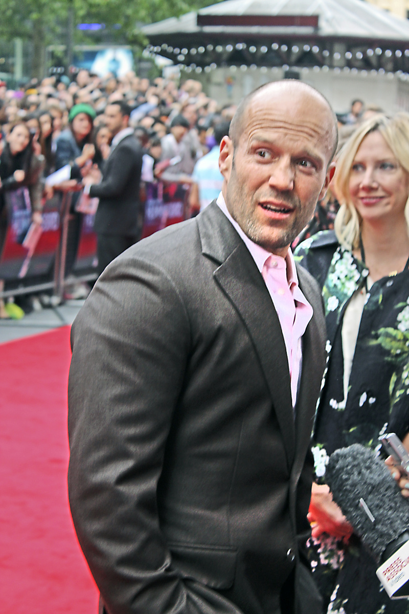 Jason Statham na premiére