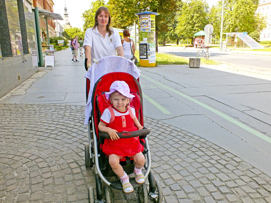 Mladá mamička Martina Slivková