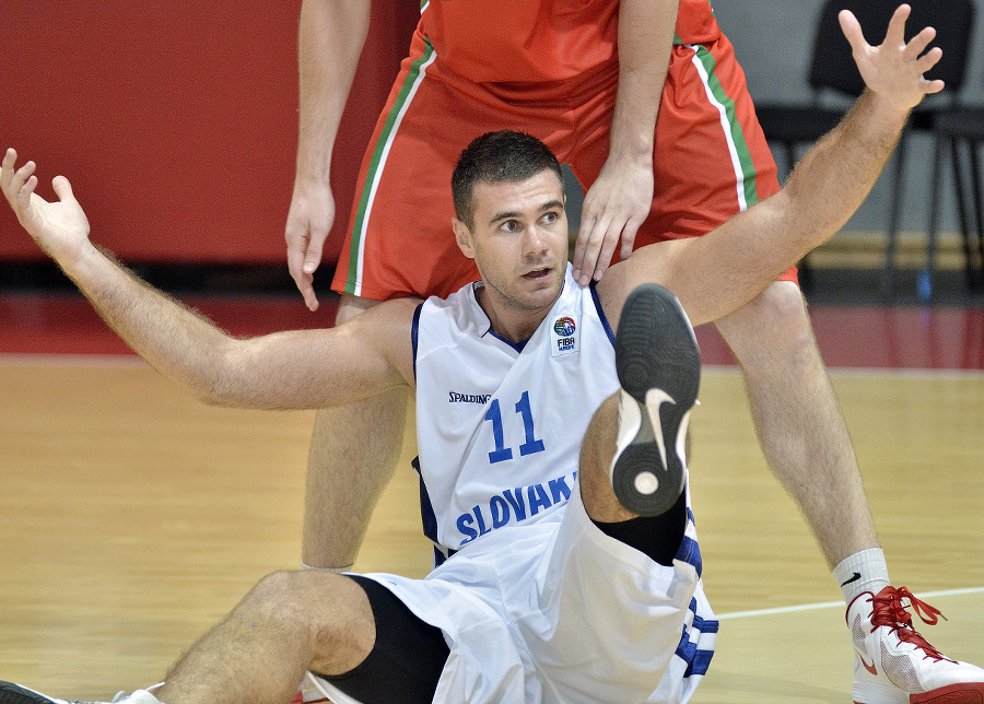 Slovenský basketbalista Peter Dorazil