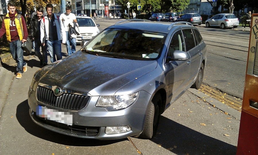 Takýto pohľad na auto