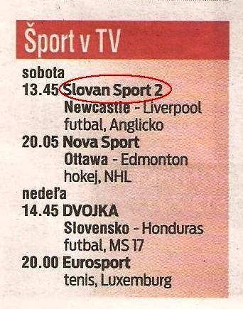 Túto televíznu stanicu ste