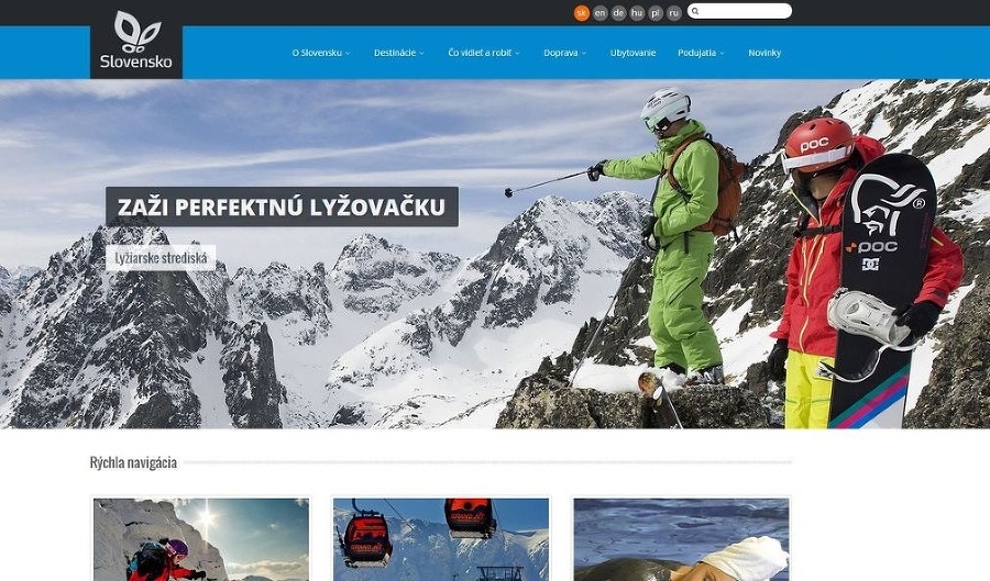 Agentúra pre cestovný ruch platí za tento web 1 000 eur mesačne.