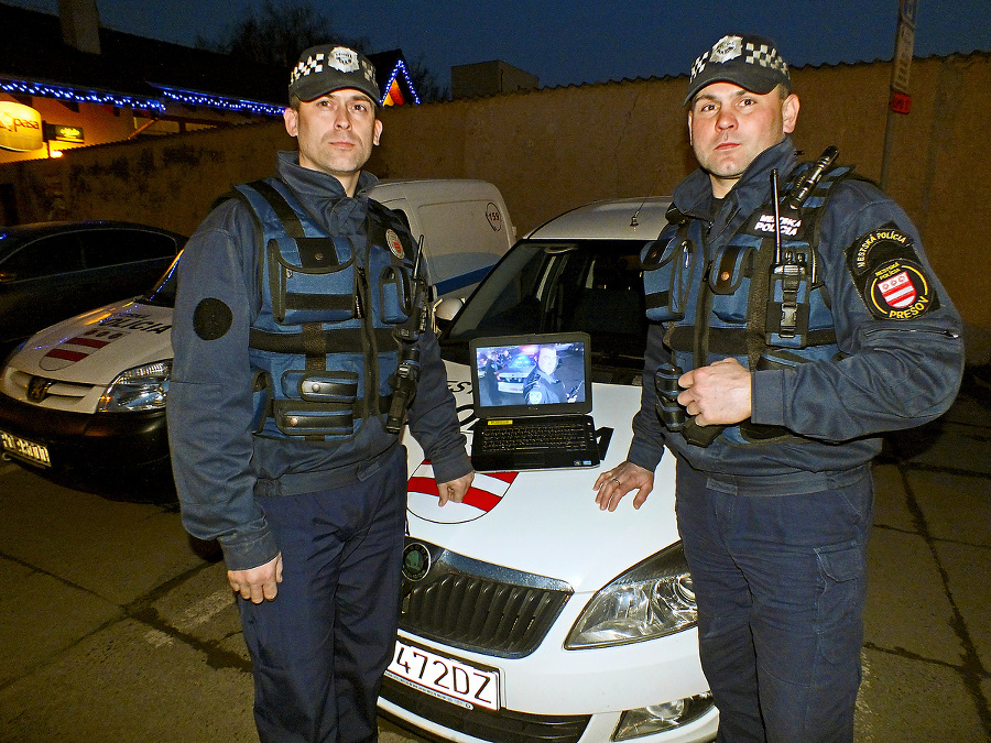 Mestskí policajti z Prešova