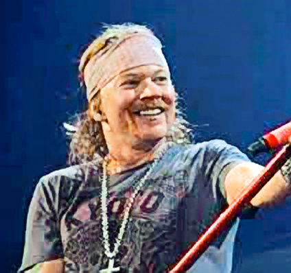 Axl Rose.