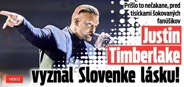 justin timberlake, koncert, fanusicka,