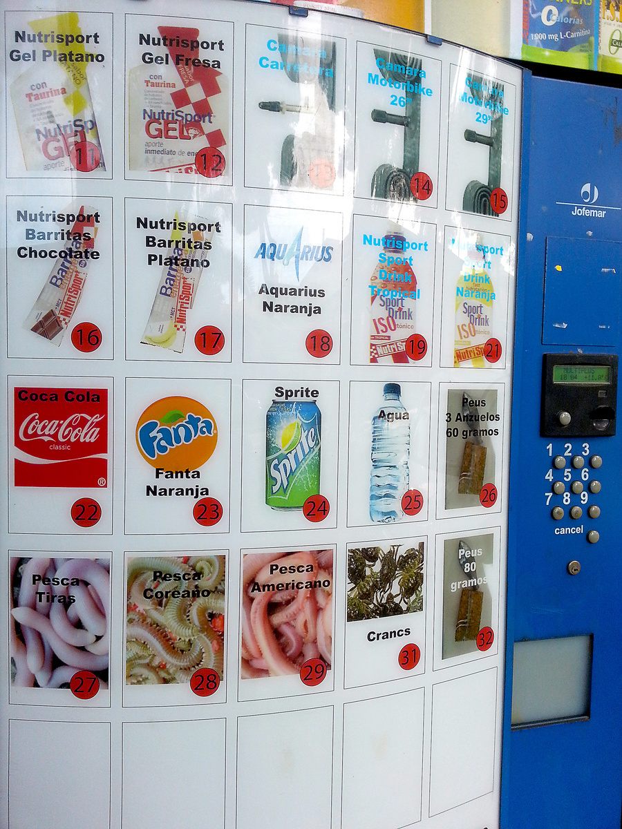 Automat vydáva aj takéto