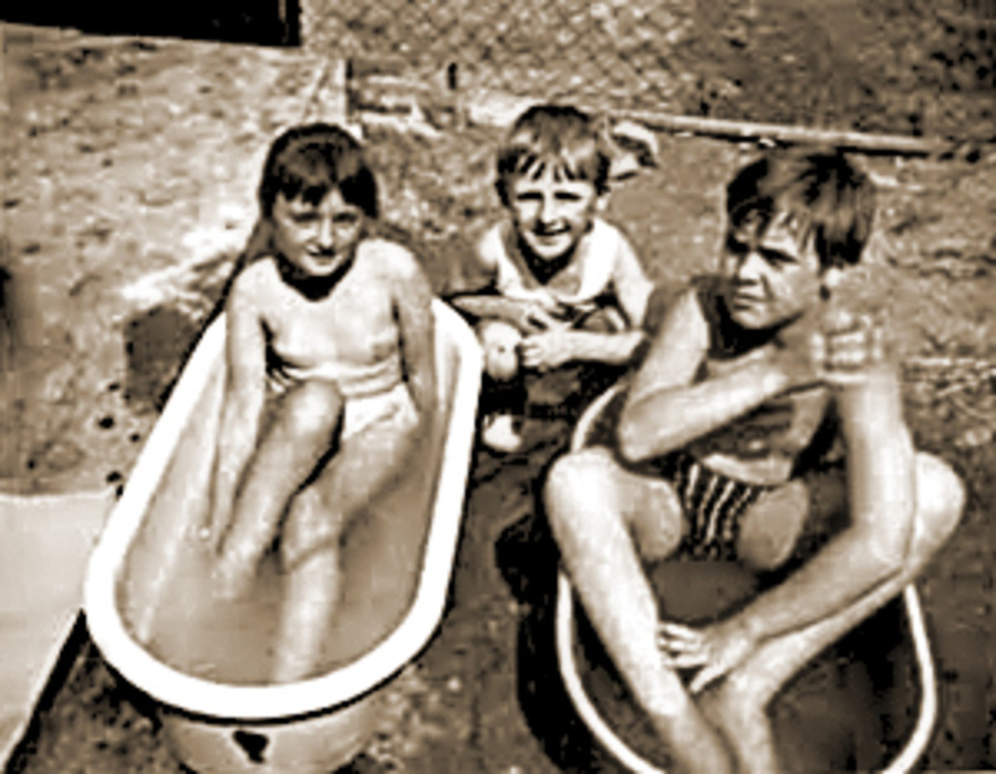 1970: Kúpanie vo vani