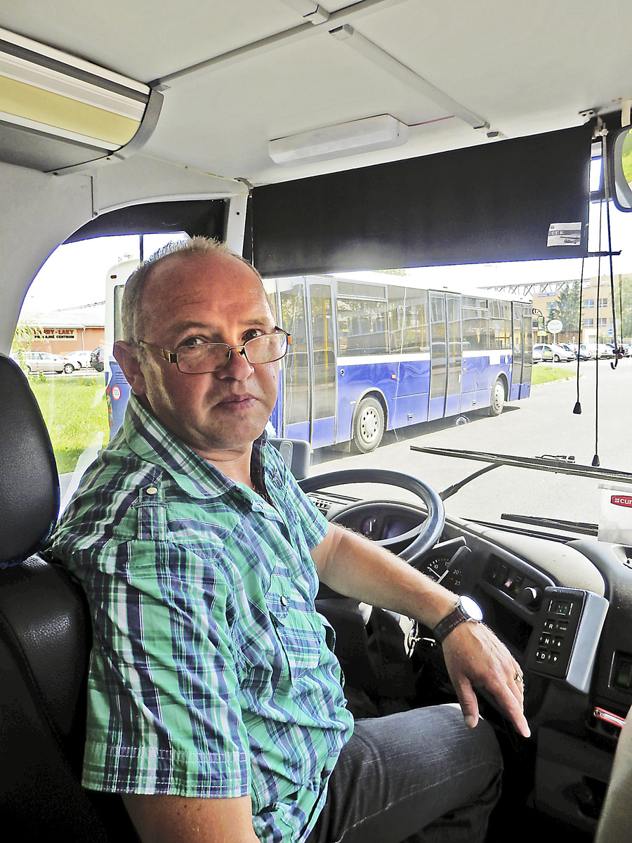 Vodič popradského autobusu s