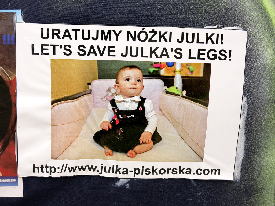 Chcem pomôcť Julke s