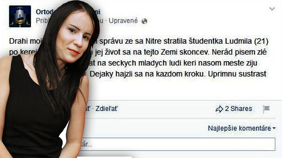 Nezvestnú Ľudmilu na internete