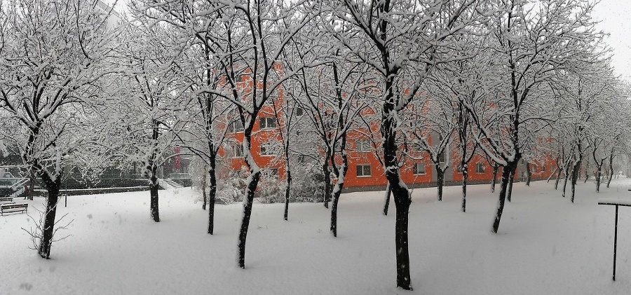 Bratislava, Ružinov: Ďalšia zasnežená