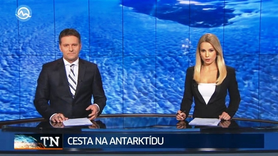 Moderátori ohlásili reportáž o Antarktíde, to ešte netušili, aký rozruch medzi divákmi vyvolajú.