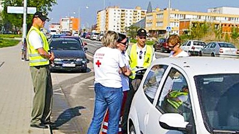 Senickí policajti počas bezpečnostnej