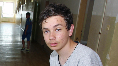 Ľuboš (15, vpravo) si