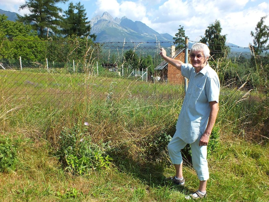 Majiteľka električky Jozefína Harabinová