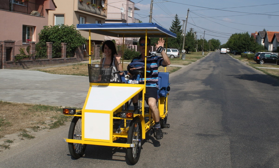 Ján (52) na autíčku