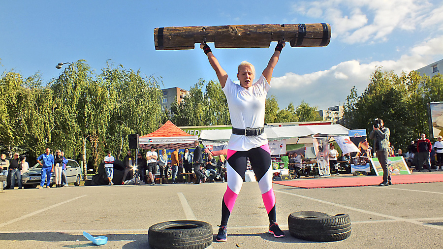 Obrovskú smrekovú kladu (80 kg)