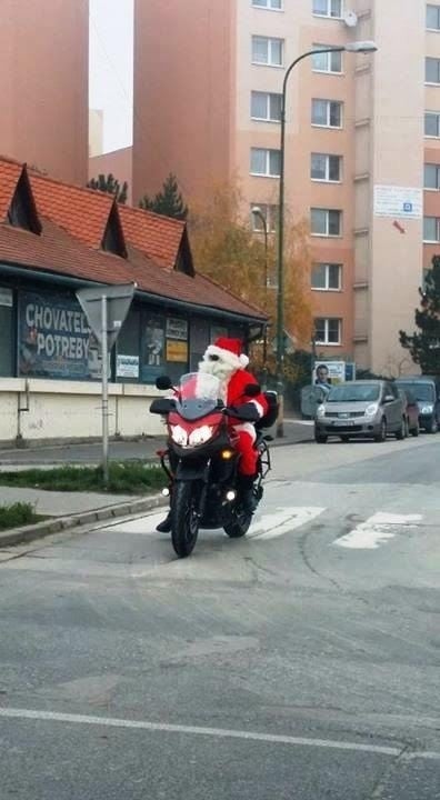 Santa v Rači na