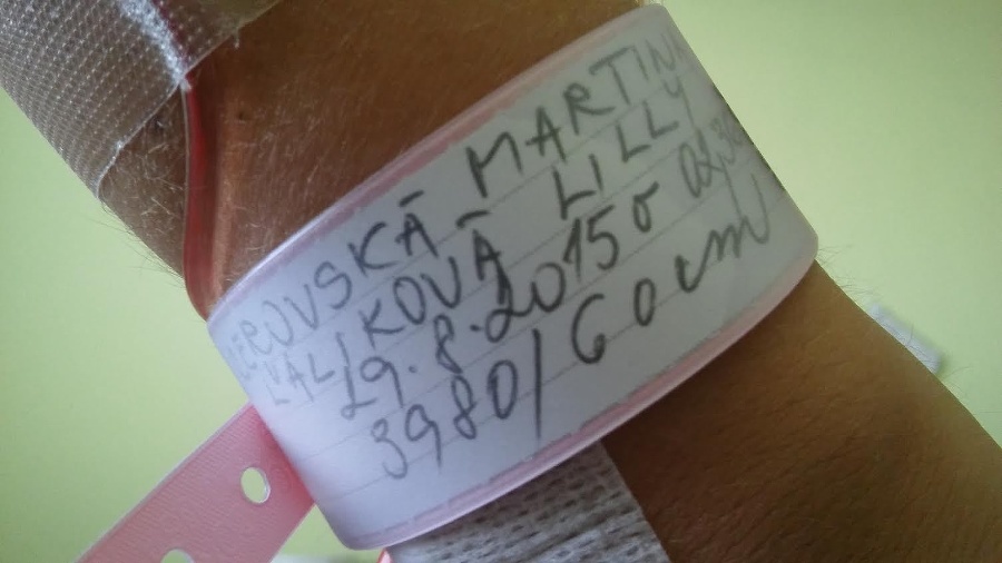 Malá Lilly sa narodila o 1 centimeter dlhšia ako Dominik.