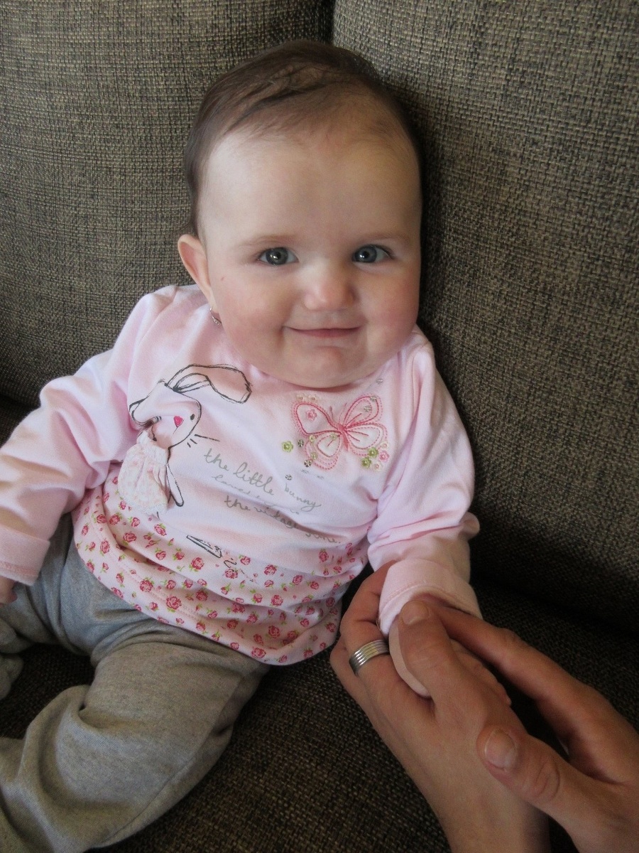 Lilly (4 mesiace) robí rodičom veľkú radosť. 