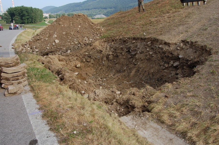 Tu hľadali kriminalisti pozostatky