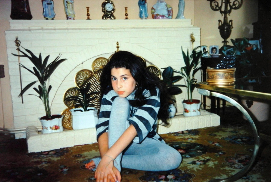 10-ročná Amy Winehouse.