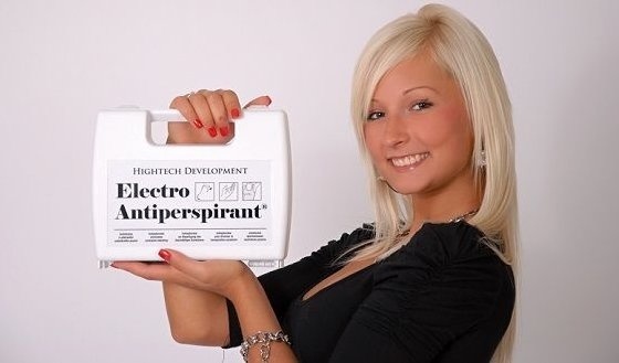 Electro Antiperspirant vás udrží