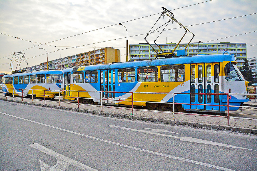 Električky zapojené naopak