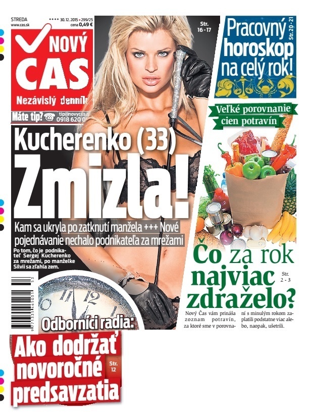 Nový Čas - 30.12.2015